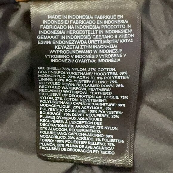 THE NORTH FACE Women's Arctic Insulated Parka Black 2X - Picture 12 of 12